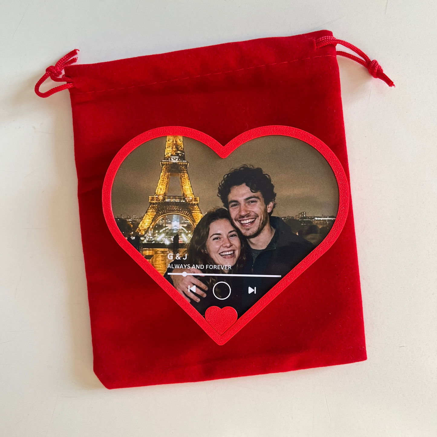 Personalizirani Zvučnik u Obliku Srca